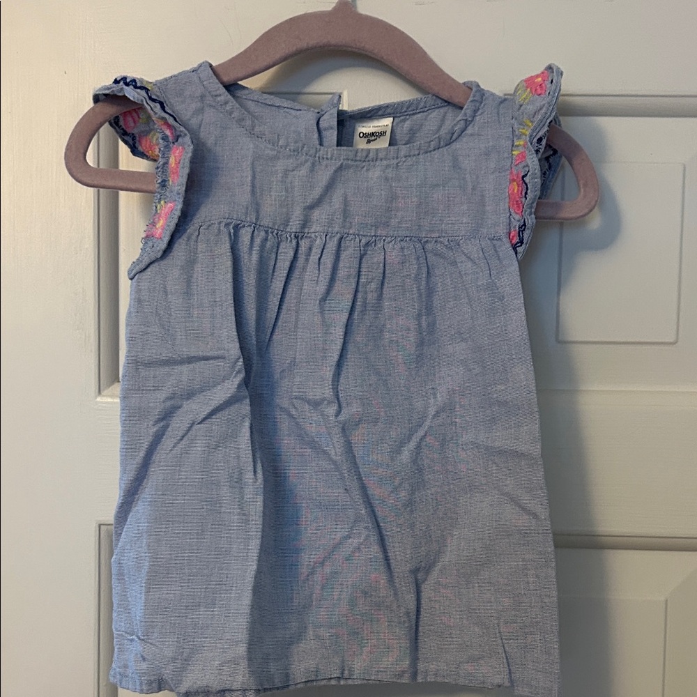 OshKosh B'gosh Light Blue Toddler Top